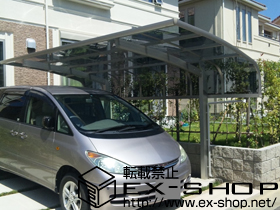 のカーポート プレシオスポート アルファ　積雪〜20cm対応 施工例
