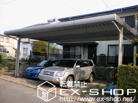 のカーポート レオンポート neo DX 3台用 角柱タイプ 積雪〜50cm対応 施工例