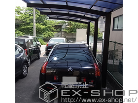 のカーポート プレシオスポート 縦連棟　積雪〜20cm対応 施工例