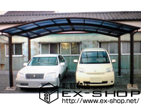 のカーポート プレシオスポート ワイド 積雪〜20cm対応 施工例