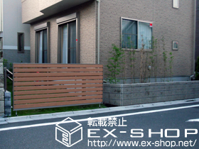 のカーゲート オーバードアS5型 マテリアルカラー 手動式 施工例