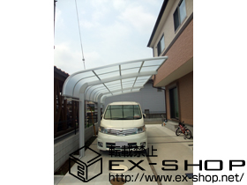 のカーポート テールポートシグマIII 延長タイプ 積雪〜20cm対応 施工例