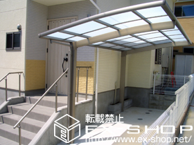 のカーポート カーブポートシグマIII　積雪〜20cm対応 施工例