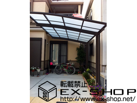 のカーポート カーブポートシグマIII 積雪〜20cm対応 施工例