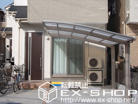 のカーポート カーブポートシグマIII 積雪〜20cm対応 施工例