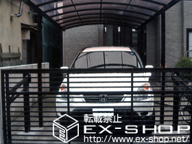 のカーゲート オーバードアS1型 手動式 施工例