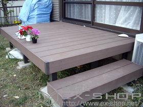 のウッドデッキ リコステージII 施工例