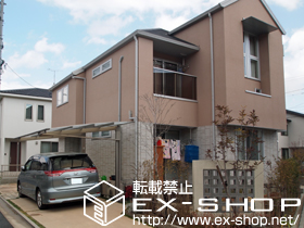 のカーポート エックスルーフ 前下がり　積雪〜20cm対応 施工例