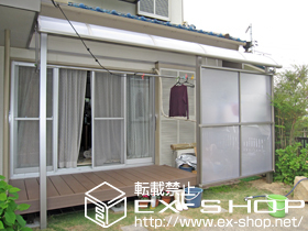 のウッドデッキ リコステージII 単体 施工例