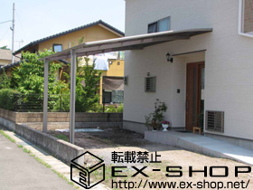 のカーポート ルーフポートシグマIII 積雪〜20cm対応 施工例