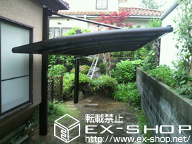 のカーポート クイックポートV型 積雪〜20cm対応 施工例