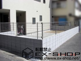 のフェンス・柵 ハイグリットフェンスUF8型 施工例