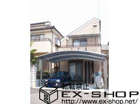 のカーポート プレシオスポート ワイド　積雪〜20cm対応 施工例