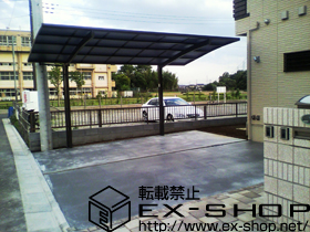 のカーポート カーブポートシグマIII 積雪〜20cm対応 施工例