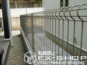 のフェンス・柵 ハイグリッドフェンスUF8型 施工例