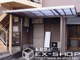 のサイクルポート・駐輪場 キューブポート ミニ　積雪〜20cm対応 施工例