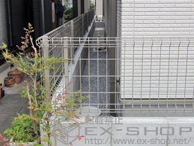 のフェンス・柵 ハイグリッドフェンスUF8型 施工例