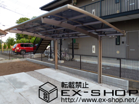 のカーポート カーブポートシグマIII 積雪〜20cm対応 施工例