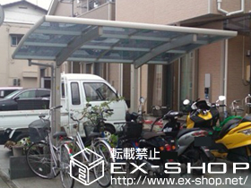 のサイクルポート・駐輪場 レイナポート ミニ　積雪〜20cm対応 施工例