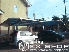 のカーポート エフルージュ　51-27H　積雪〜20cm対応 施工例