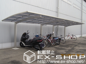 のカーポート プレシオスポート 縦連棟タイプ 積雪〜20cm対応 施工例