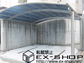 のカーポート プレシオスポート ワイド 積雪〜20cm対応 施工例