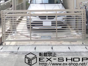 のカーゲート オーバードアS1型 手動式 施工例