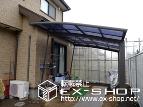 のカーポート カーブポートシグマIII　積雪〜20cm対応＋着脱式サポート 施工例