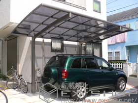 のカーポート カーブポートシグマIII 積雪〜20cm対応 施工例