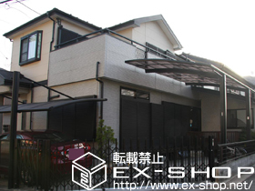 のカーポート カーブポートシグマ? 積雪〜20cm対応 施工例