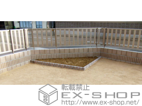 のフェンス・柵 ハイミレーヌＲ5型フェンス 施工例