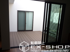 のウッドデッキ リコステージII 単体 施工例