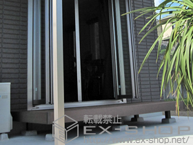 のウッドデッキ リコステージII 施工例