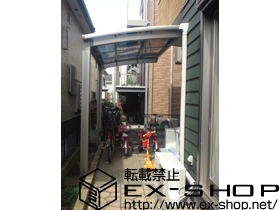 のサイクルポート・駐輪場 カーブポートシグマIII ミニ　積雪〜20cm対応 施工例