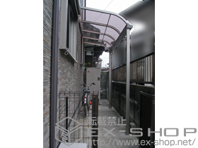 のテラス屋根 ライザーテラスII R型 テラスタイプ 単体 積雪〜20cm対応 施工例