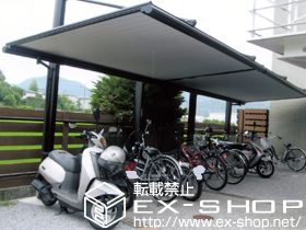 のカーポート バローネ 縦連棟　積雪〜20cm対応 施工例