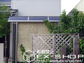 のテラス屋根 ライザーテラスII R型 テラスタイプ 単体　積雪〜20cm対応 施工例