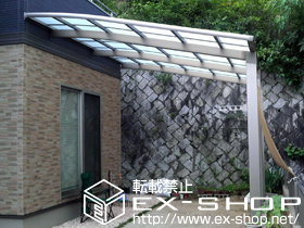 のカーポート ルーフポートシグマIII 1500　積雪〜50cm対応 施工例