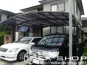 のカーポート テールポートシグマIII ワイド 積雪〜20cm対応 施工例