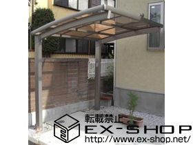 のサイクルポート・駐輪場 カーブパークシグマIII オープンタイプ 積雪〜30cm対応 施工例