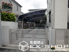 のカーポート テールポートシグマIII 縦連棟　積雪〜20cm対応 施工例