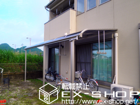 のテラス屋根 ヴェクターテラス R型 テラスタイプ 連棟 積雪〜20cm対応 施工例