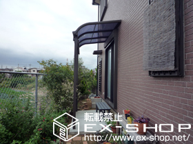 のテラス屋根 パワーアルファ RB型 単体 テラスタイプ 積雪〜30cm対応 施工例