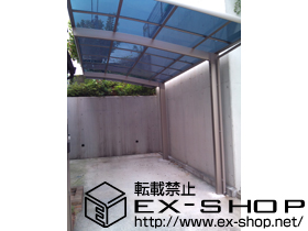 のカーポート カーブポートシグマ? 積雪〜20cm対応 施工例