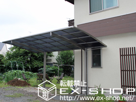 のカーポート カーブポートシグマIII 単体 積雪〜20cm対応 施工例