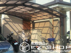 のカーポート カーブポートシグマIII 積雪〜20cm対応 施工例