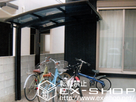 のサイクルポート・駐輪場 レイナポートミニ　積雪〜20cm対応 施工例
