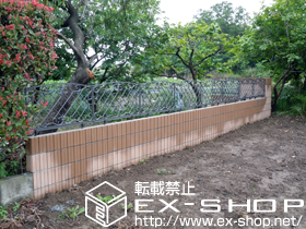 のフェンス・柵 フェスタE型フェンス フリーポールタイプ 施工例