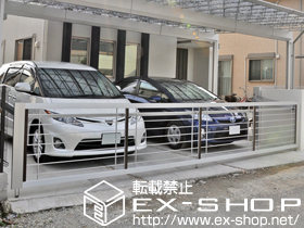 のカーゲート マイリッシュ2型ワイド 施工例