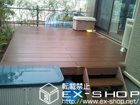 のウッドデッキ リウッドデッキ200 単体 施工例